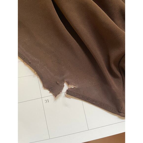 Ronny Kobo Chase Maxi Skirt Ruched Brown‎ Medium - Picture 9 of 9